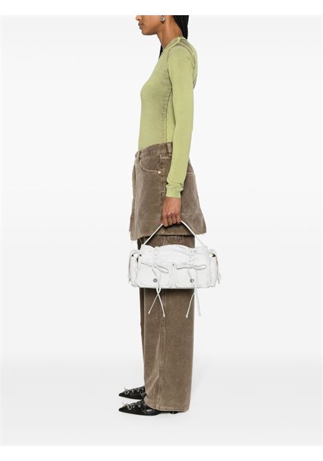 borsa multipocket donna bianca ACNE STUDIOS | A01368AHX